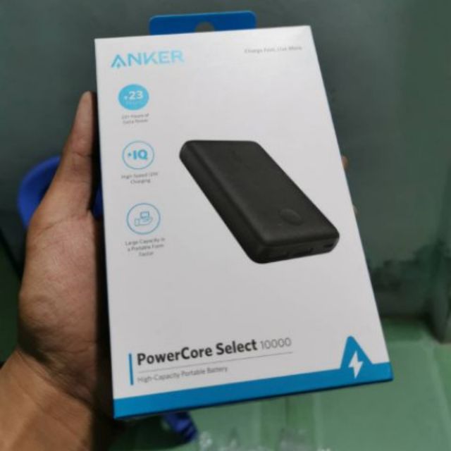 Sạc dự phòng Anker Powercore select 10000 Chính Hãng