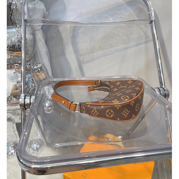 Túi kẹp nách dáng bầu họa tiết LV nâu, PHONG CÁCH HÀN QUỐC,💖 FREESHIP💖, giá chỉ 59k