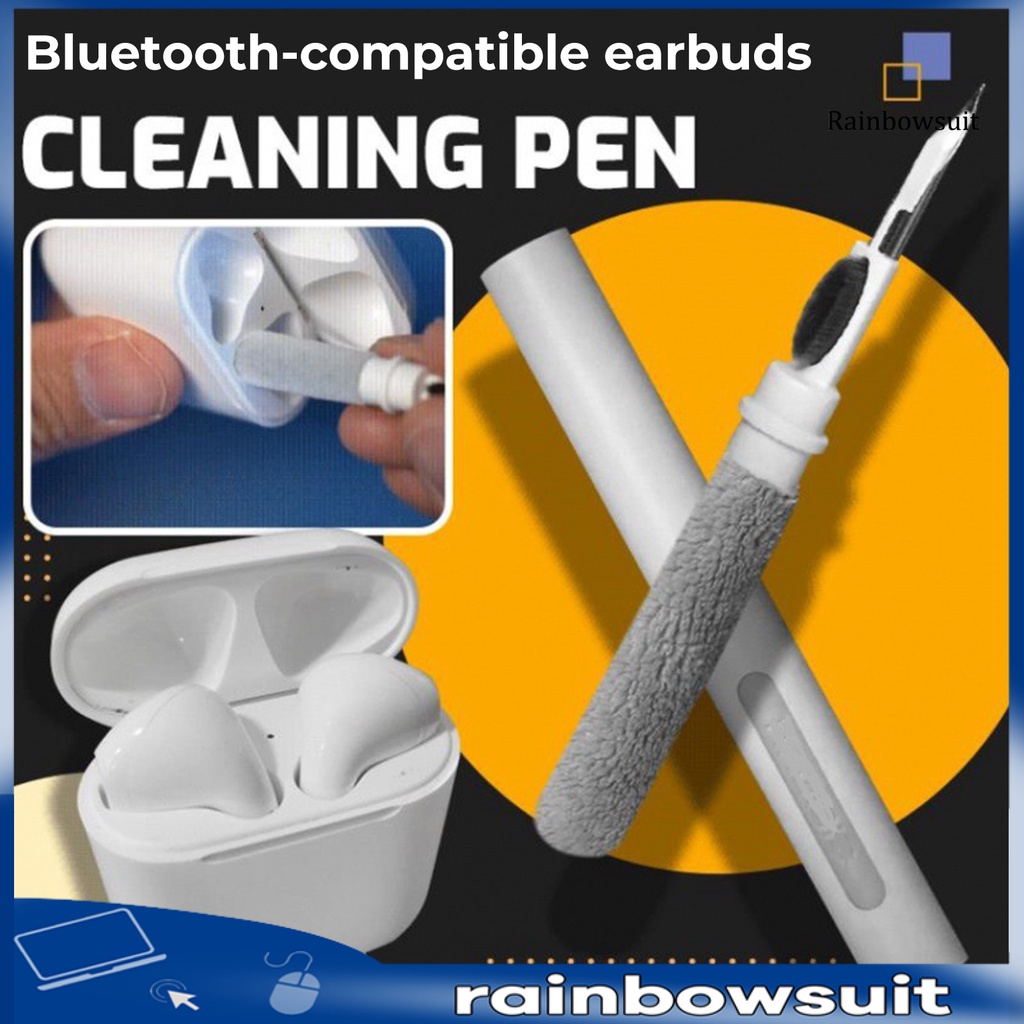Bút Vệ Sinh Tai Nghe Bluetooth Bằng ABS Tiện Dụng Điện Thoại