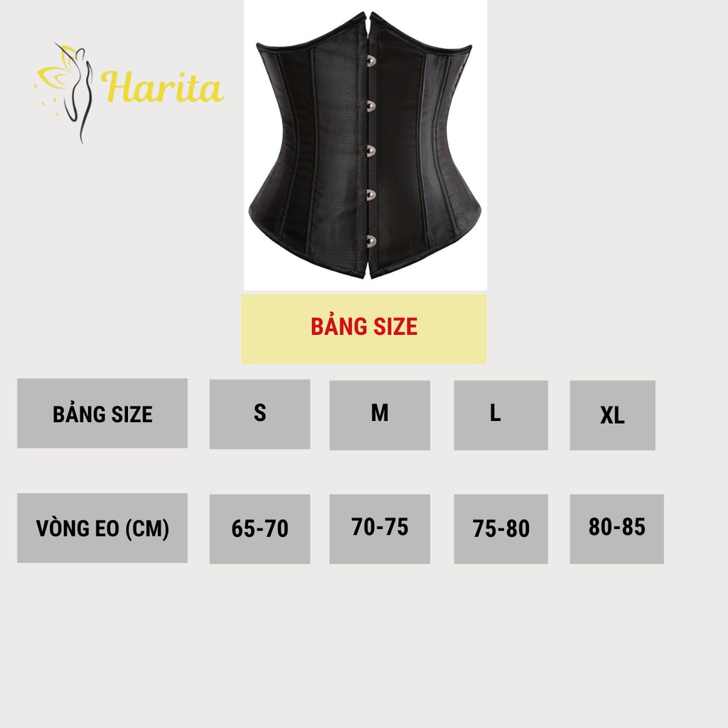 Áo corset gen nịt bụng định hình giảm eo cao cấp | BigBuy360 - bigbuy360.vn