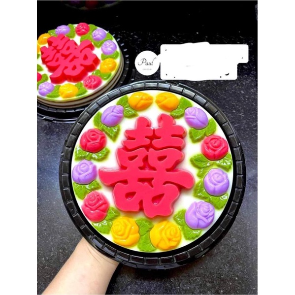 khuôn thạch rau câu 20cm