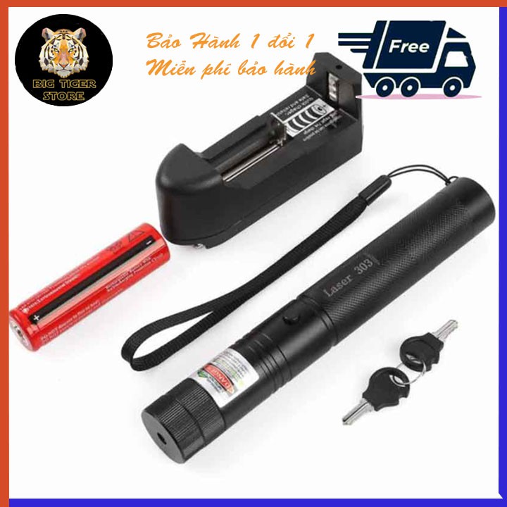 Đèn pin laze - đèn pin laser 303 chiếu xa hàng kilomet