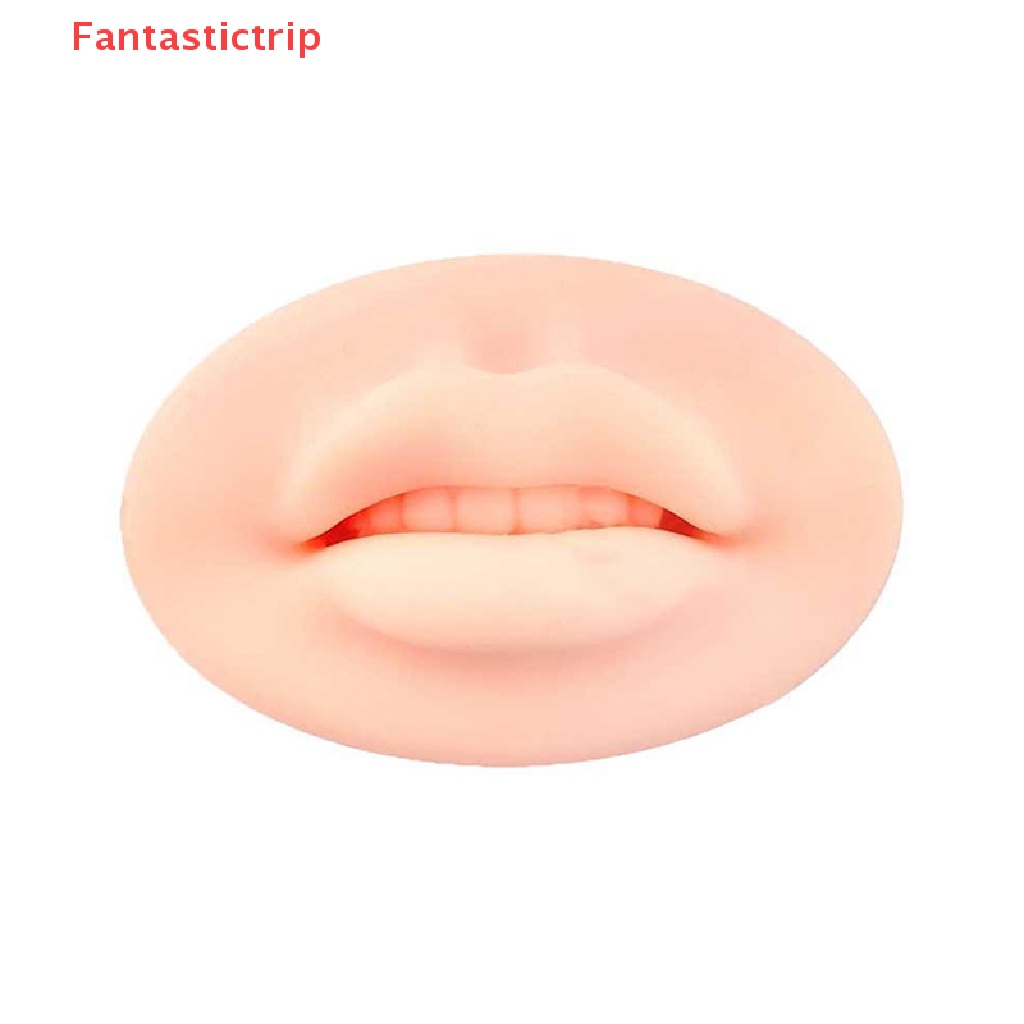 Mô Hình Mặt Người Bằng Silicon 5D Dùng Thực Hành Trang Điểm Xăm Môi