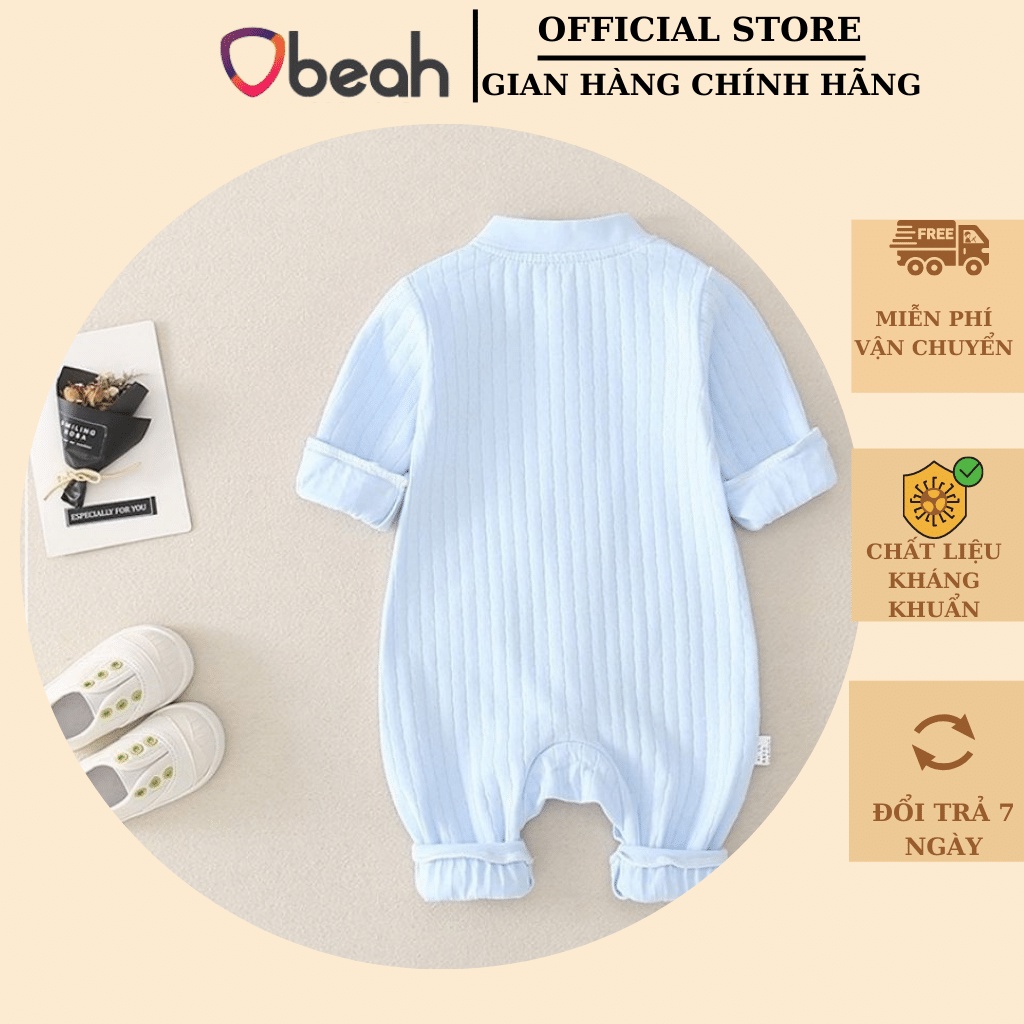 Bộ body  cho bé,bộ body cho bé trai chất Cotton gân 4 chiều  Mềm Mịn mẫu quần áo sơ sinh hàng chất lượng cao 8 - 15kg