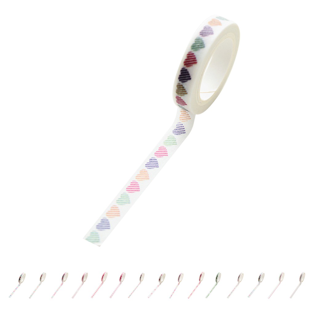 Băng Keo Dán Trang Trí Nhiều Họa Tiết Đáng Yêu