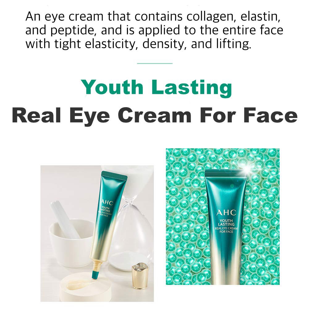 [Mã SRJULY1619 giảm 15K đơn 50K] Kem Mắt AHC Ageless Real Eye Cream For Face | BigBuy360 - bigbuy360.vn