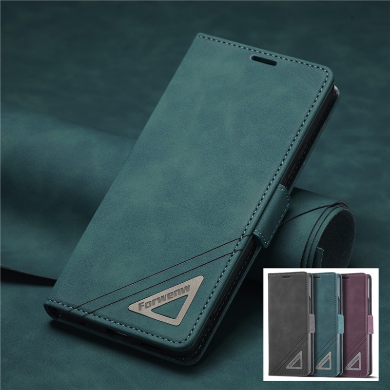 Bao Da Điện Thoại Nắp Gập Kiêm Ví Cho Redmi Note 11 10 Pro 11s 10s 10C 10A Xiaomi Poco X3 GT M4 X4 X3 11T Pro NFC Ốp