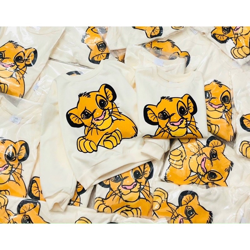 Bộ quần áo trẻ em - Đồ bộ dài tay cho bé sư tử K050