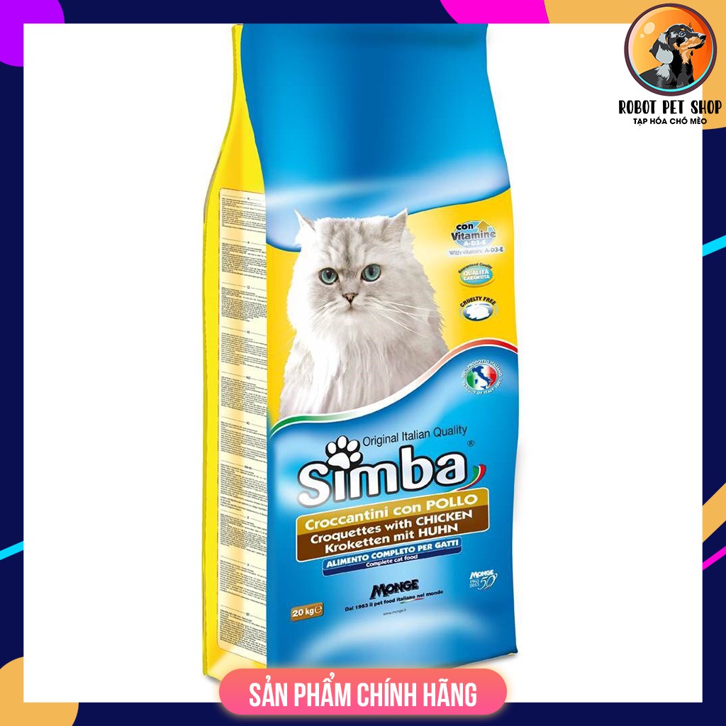 400gr Thức ăn khô cho mèo giá rẻ Simba - ROBOT PETSHOP