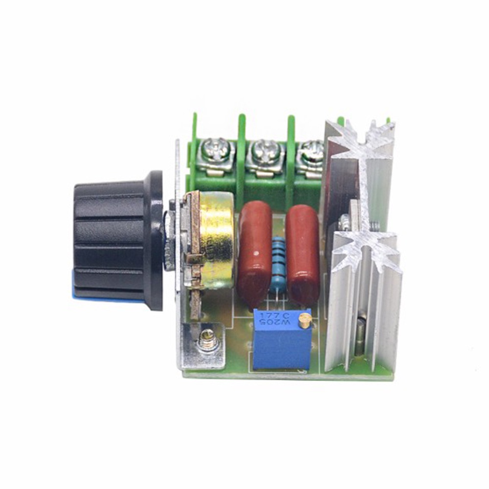 Bộ điều chỉnh điện áp tốc độ động cơ AC 50-220V PWM 25A 2000W tiện lợi