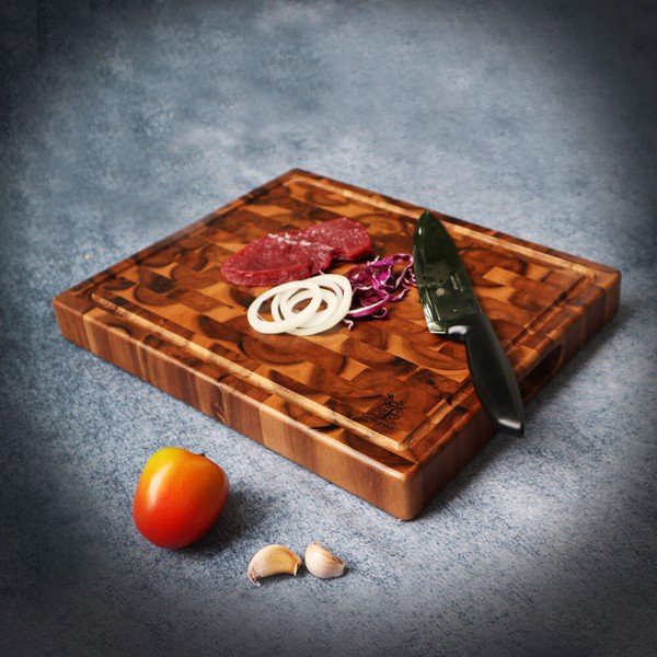 THỚT GỖ TRÀM DẦY CHẶT THỊT SIZE ĐẠI - wooden cutting board