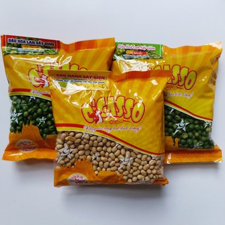 Combo 3 gói Đậu Hòa Lan Sấy Giòn Vị Tỏi Ớt + Đậu Hòa Lan Sấy Giòn Vị Muối + Đậu Nành Sấy Giòn O'Casso (300g/gói)