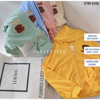 Áo hoodie nữ Biboo Today Style dày dặn A780