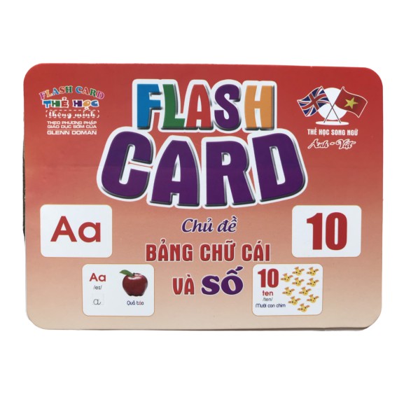 Bộ chủ đề thẻ học thông minh 12*16cm Flashcard Glenn Doman
