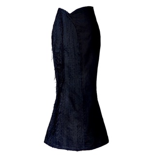 CHÂN VÁY LINEN PHỐI REN