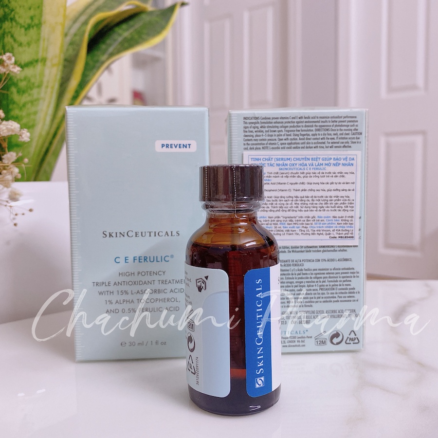 Serum C E ferulic skinceuticals serum trắng da, chống lão hoá