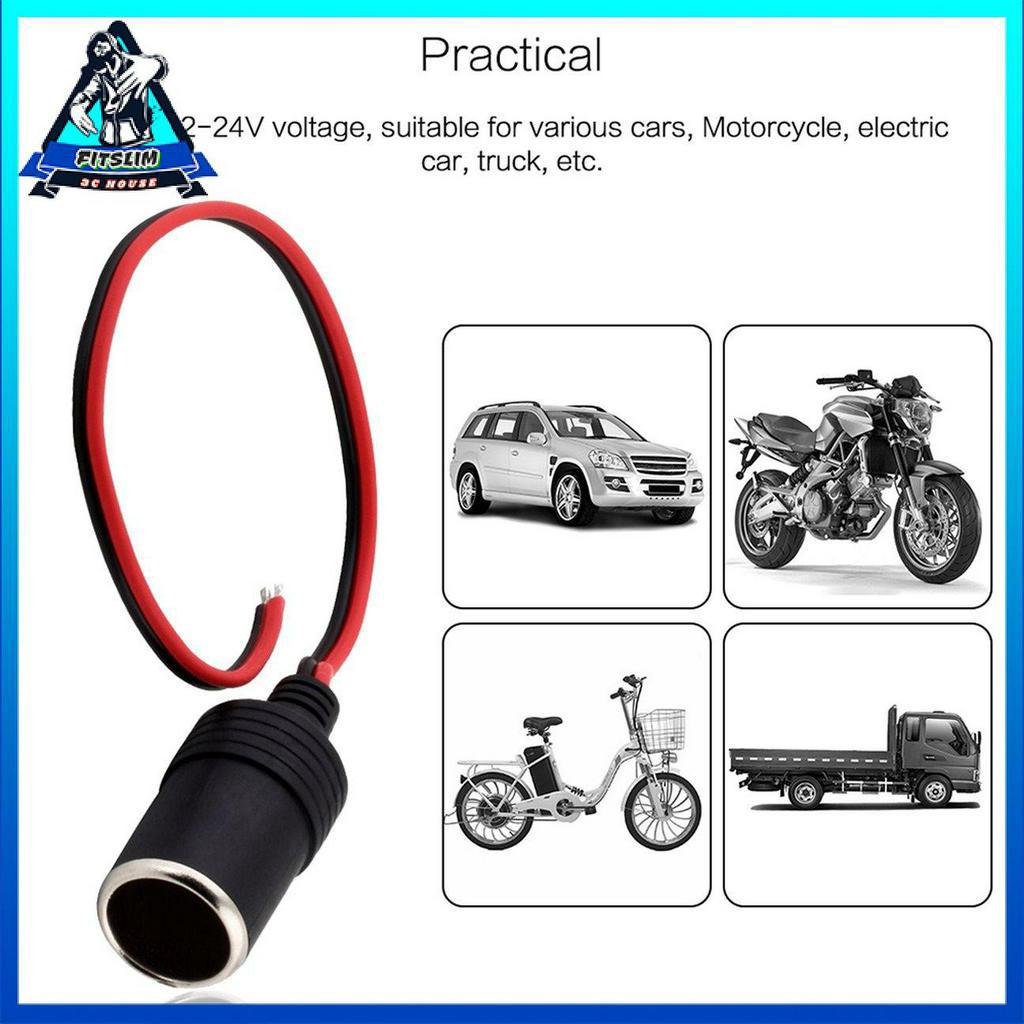 Cáp mở rộng ổ cắm tẩu thuốc cho xe hơi