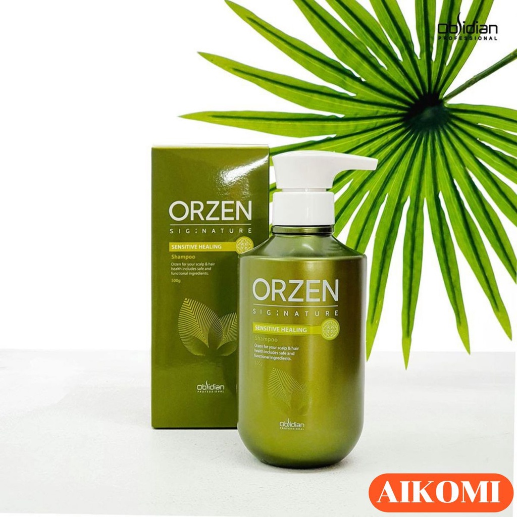 Dầu Gội ORZEN tăng cường sinh trưởng tóc dành cho da đầu khô, nhạy cảm 500g