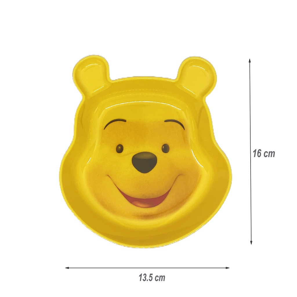 Bát ăn dặm gấu Pooh nhựa Phíp cao cấp nhập khẩu -Super wave Thái Lan ms 6093