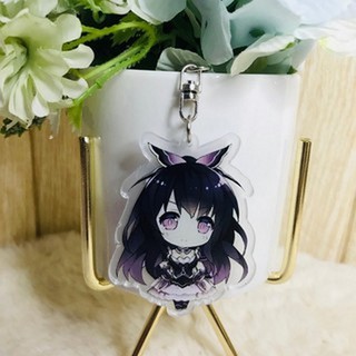 (new) ( Mica trong ) Móc khóa Date A Live quà tặng xinh xắn dễ thương anime chibi