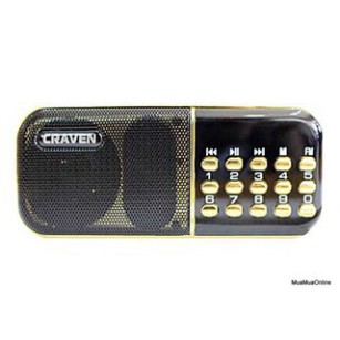 Loa Craven CR25A Nghe Thẻ Nhớ USB Đài FM