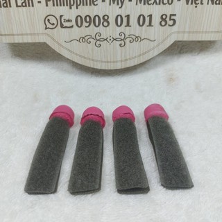 [ Tăng bo gà đá cựa sắt ] bịt cựa gà NÒI loại dán - (2 cặp dành cho 2 con gà)