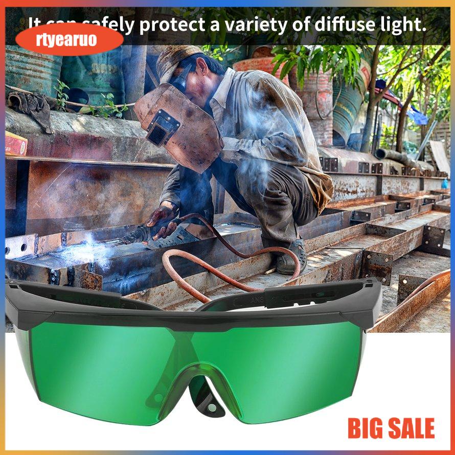 (Hàng Mới Về) Kính Bảo Vệ Mắt Khỏi Tia Laser Màu Tím / Xanh Dương