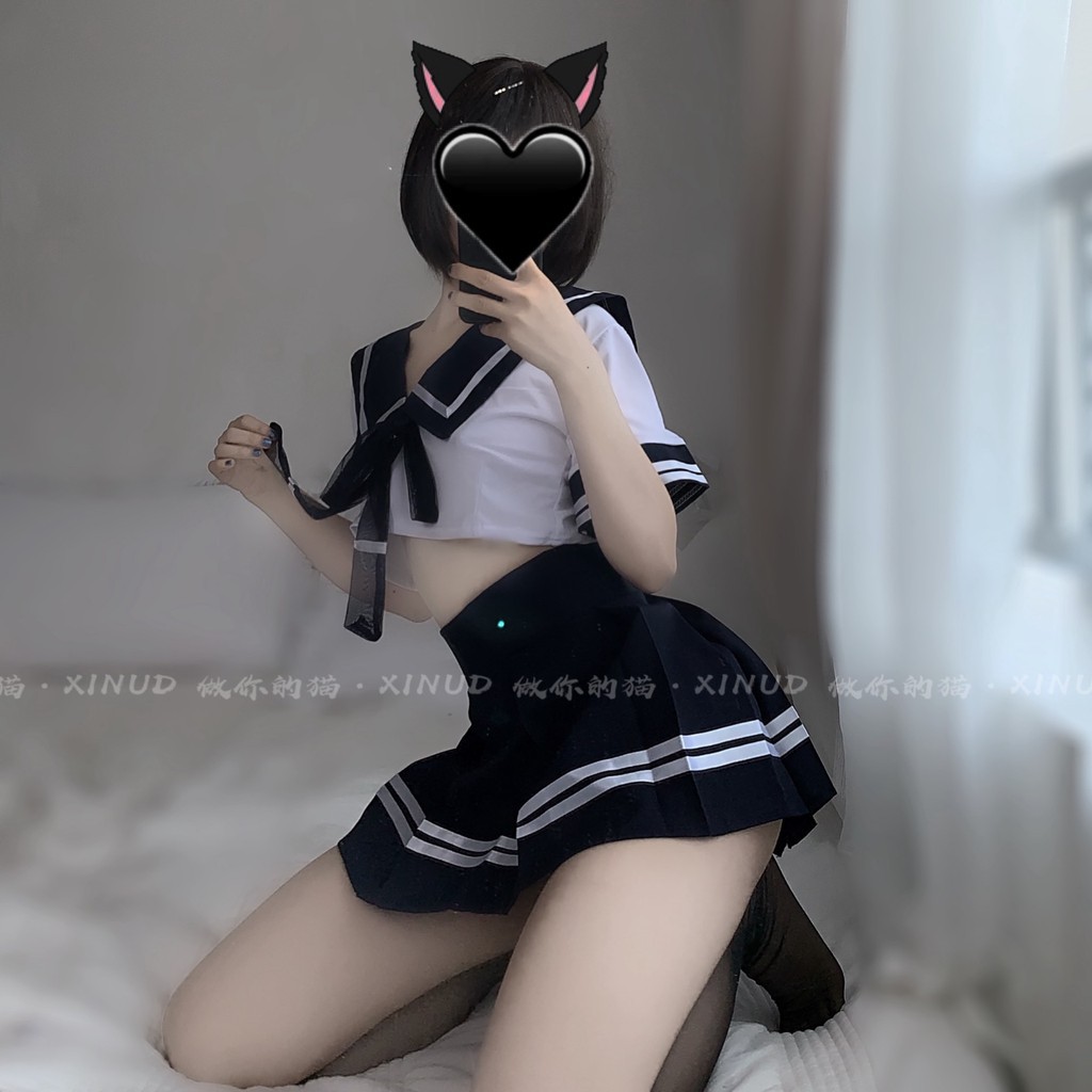 Đồ ngủ cosplay sexy nữ sinh gợi cảm Nhật Bảm kèm quần lọt khe quyến rũ 54 | BigBuy360 - bigbuy360.vn