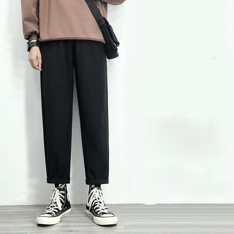 Quần Baggy Nam Basic Chất Kaki Mềm Trơn Màu Phong Cách Trẻ Trung Thời Trang MixxStore QUAN NAM 060