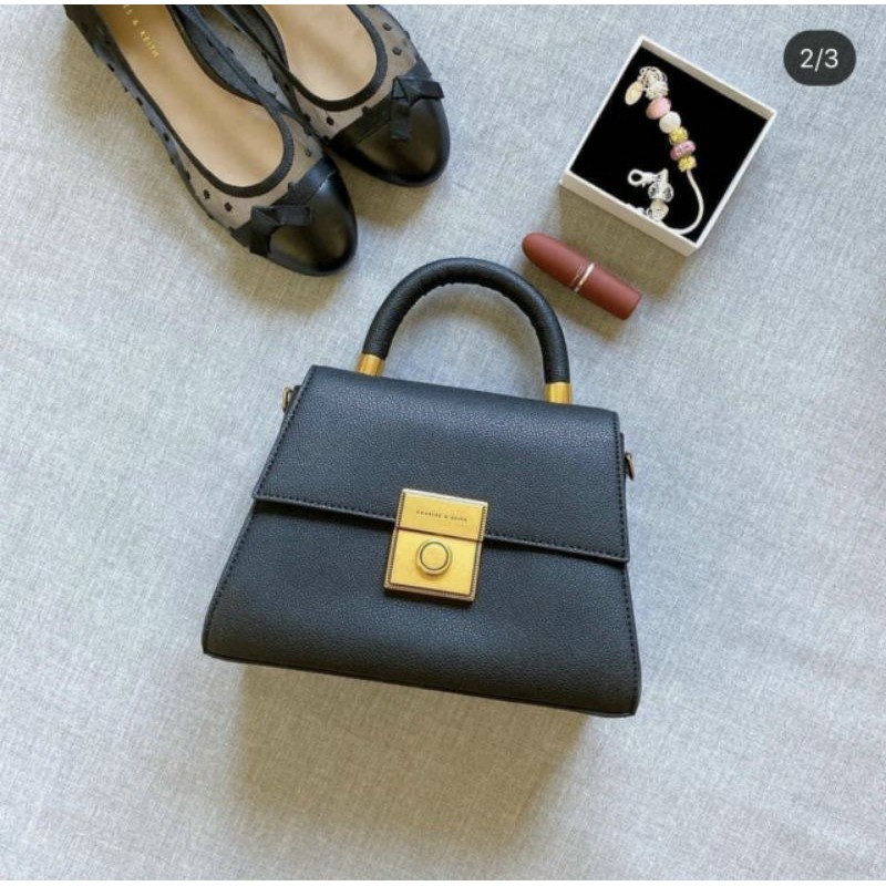 túi xách tay + đeo chéo tnew CK2-50781127-ĐEN