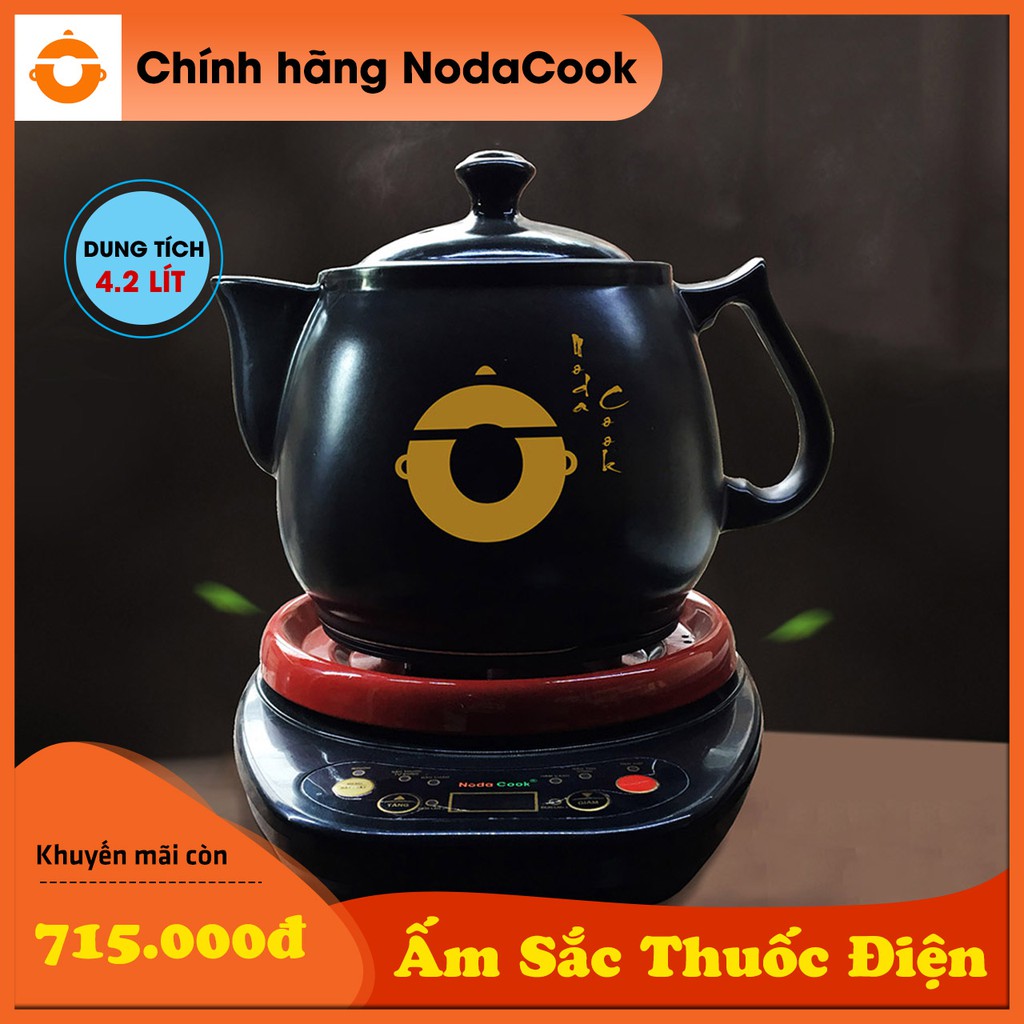 Ấm sắc thuốc bắc điện tự động 4.2 Lít - NodaCook