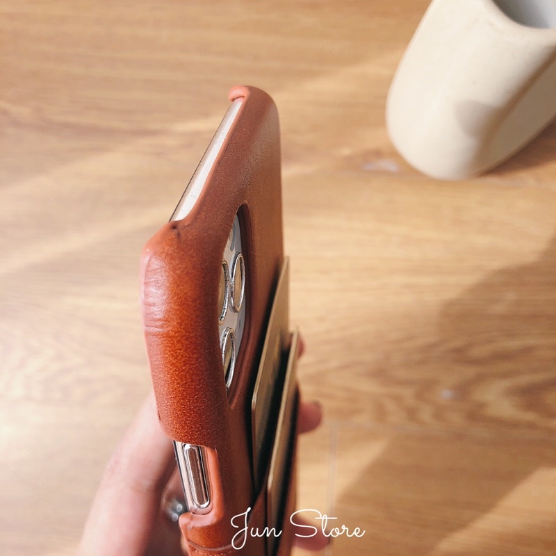 Ốp lưng iphone nhét thẻ da mềm