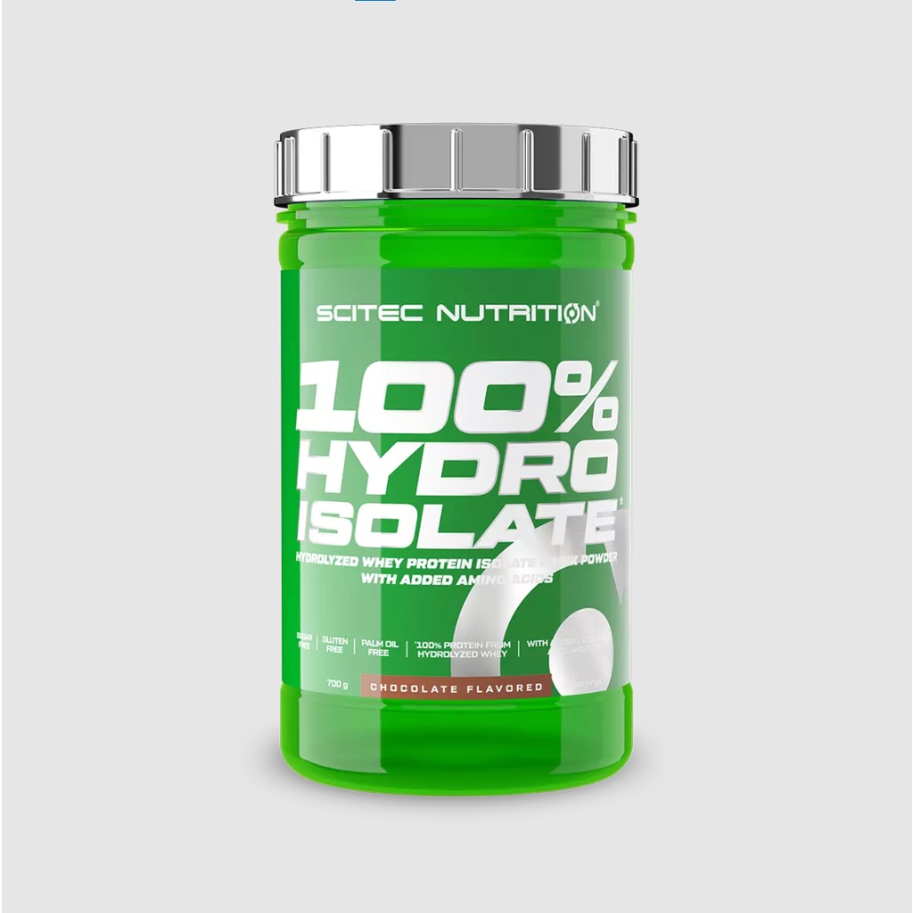 Whey | Scitec Nutrition 100% HYDRO ISOLATE Vị Chocolate - Sữa Tăng Cơ Thủy Phân  - Chính Hãng
