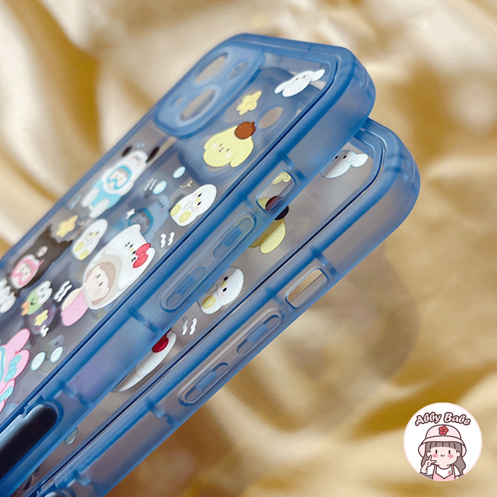 Ốp Điện Thoại TPU Mềm Mỏng Trong Suốt Hình Gấu Vàng Cho Iphone 11 7Plus 13 12 11 Pro Max X XS 12 13 XR