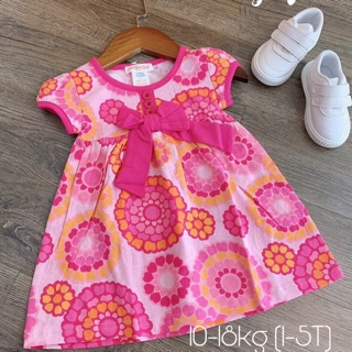 Combo 2 váy cotton bé gái từ 1 tuổi _ 5 tuổi