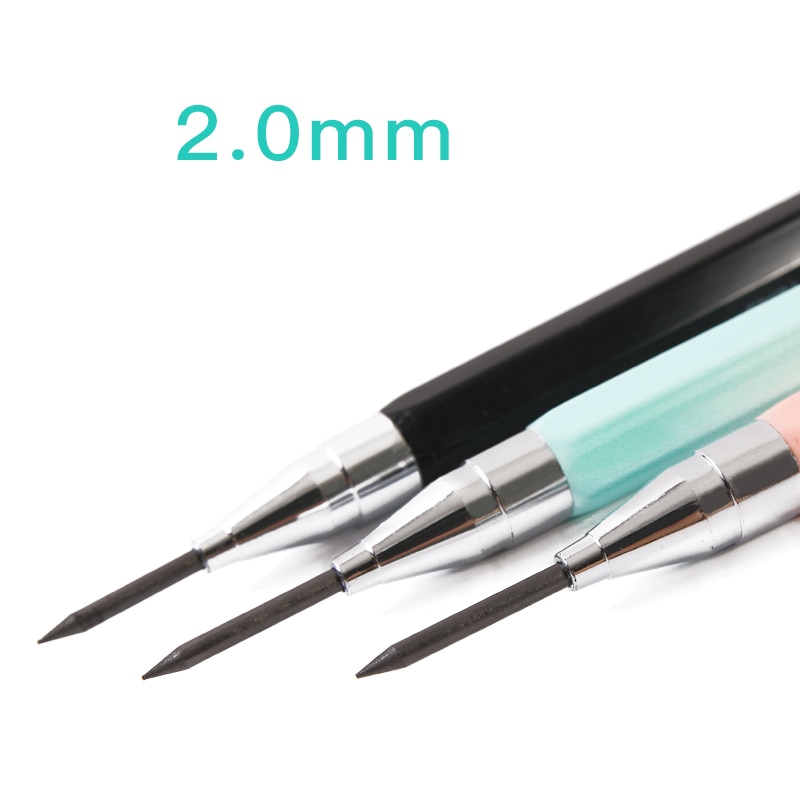 1 Bút Chì Cơ 2.0mm Màu Sắc Ngọt Ngào Xinh Xắn