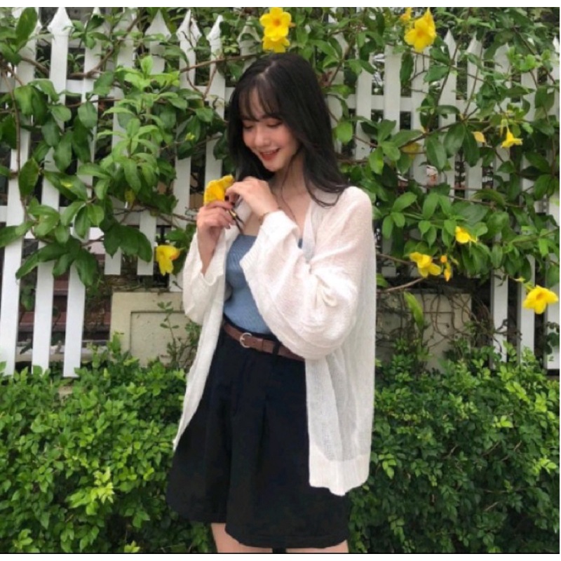 Áo Len Cardigan - Áo khoác len mỏng Xịn - Hàng QC - BT Fashion