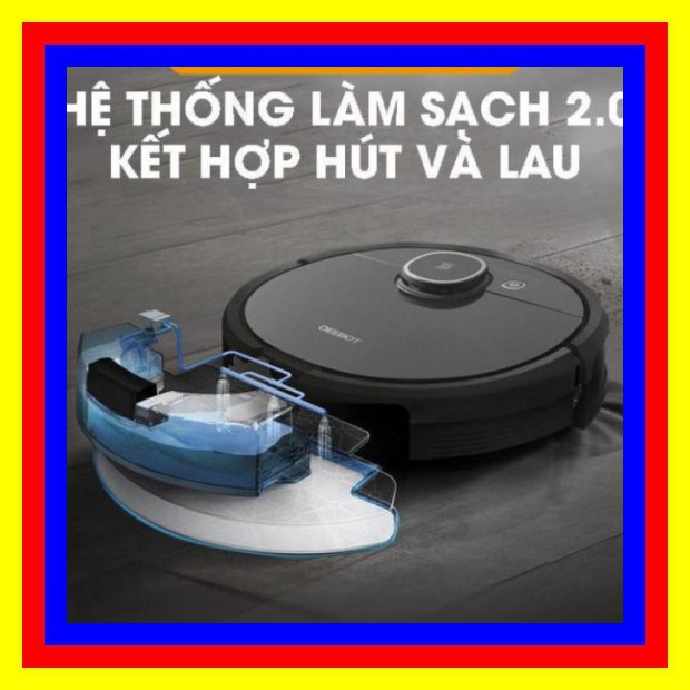 Robot hút bụi/Robot lau nhà Ecovacs T5 hero