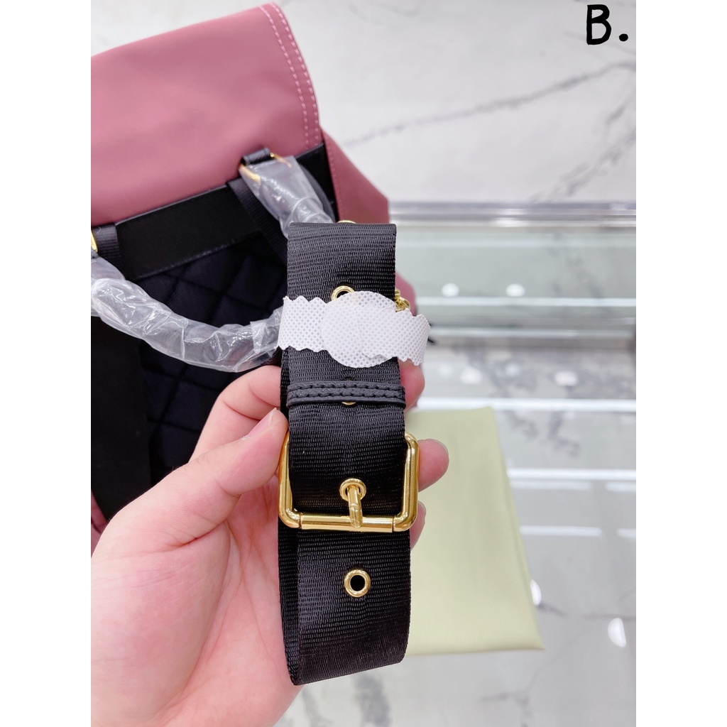 Burberry Balo Quân Đội Chống Thấm Nước Đa Năng Phong Cách Đơn Giản