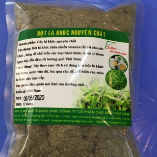 Bột lá khúc gói 50gr