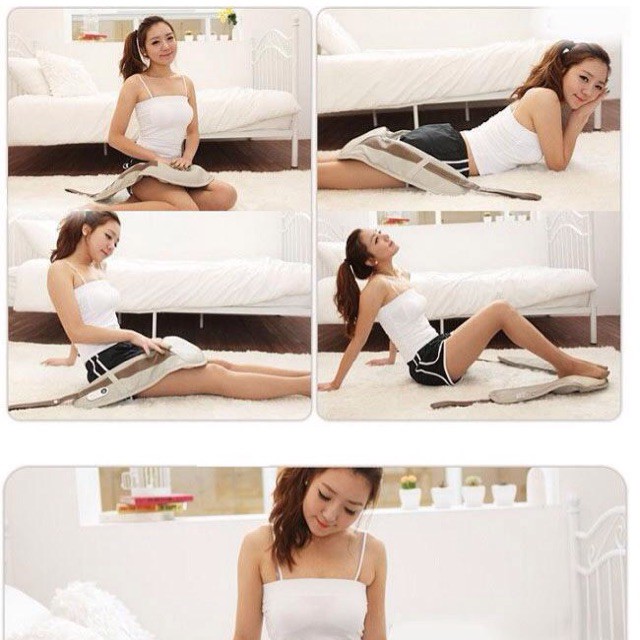 BÁN RẺ - BÁN VỐN - Đai Massage Vai Lưng Cổ Gáy Neck W-808 - T9098Y07YR928R0H