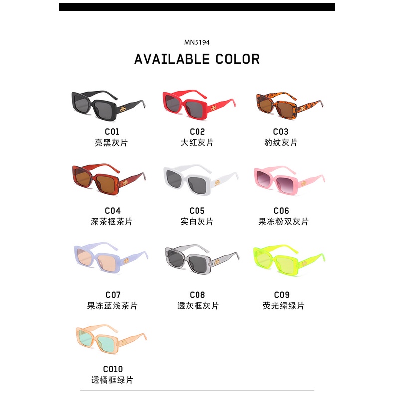 Kính Mát Phong Cách Retro Chống Tia Uv400 Dành Cho Nữ