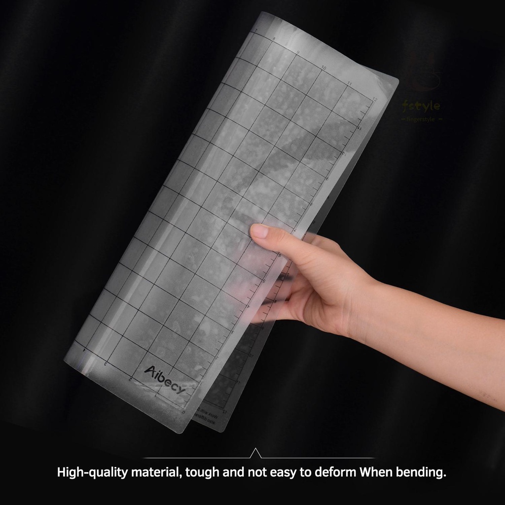 Tấm lót bằng PP trong suốt 12inch kèm vẻ bọc thiết kế chuyên dụng cho máy cắt