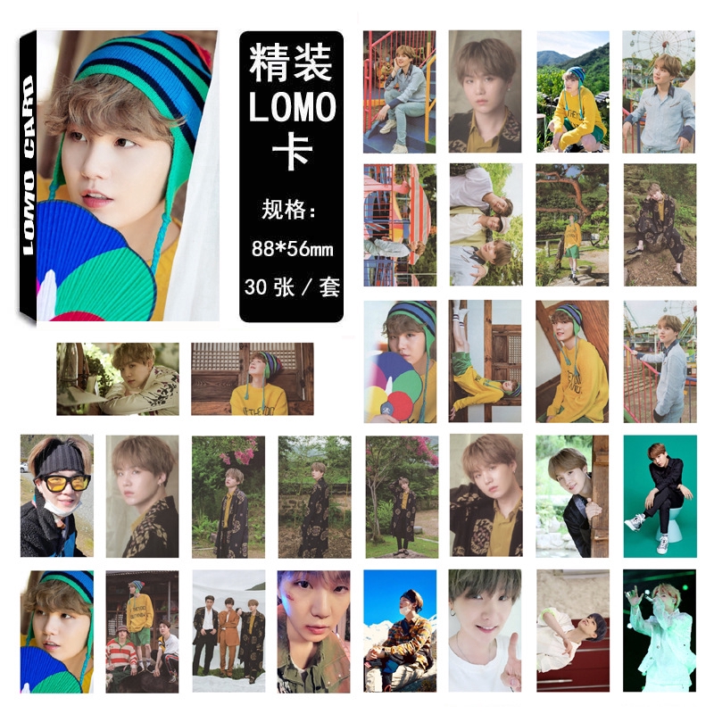 Hộp 30 Ảnh Lomo Card Nhóm Nhạc Bts 2019