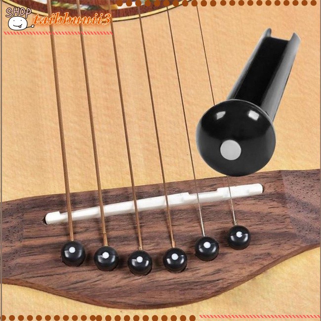 Sản phẩm mới bán chạy nhất Rosewood + Plastic Acoustic Guitar Rosewood Bridge Nuts Bridge Pin Set