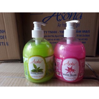 Nước rửa tay cao cấp ASOHA 500ml