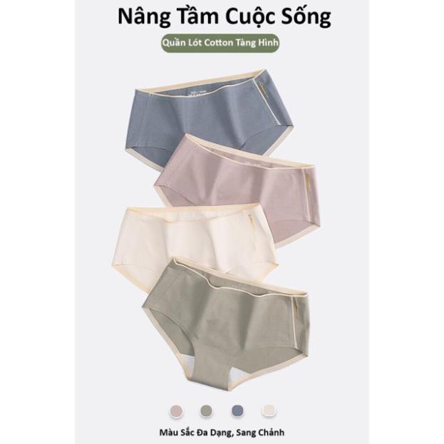 Quần Lót Cotton100 Tàng Hình không Đường May Diệt Khuẩn. | WebRaoVat - webraovat.net.vn