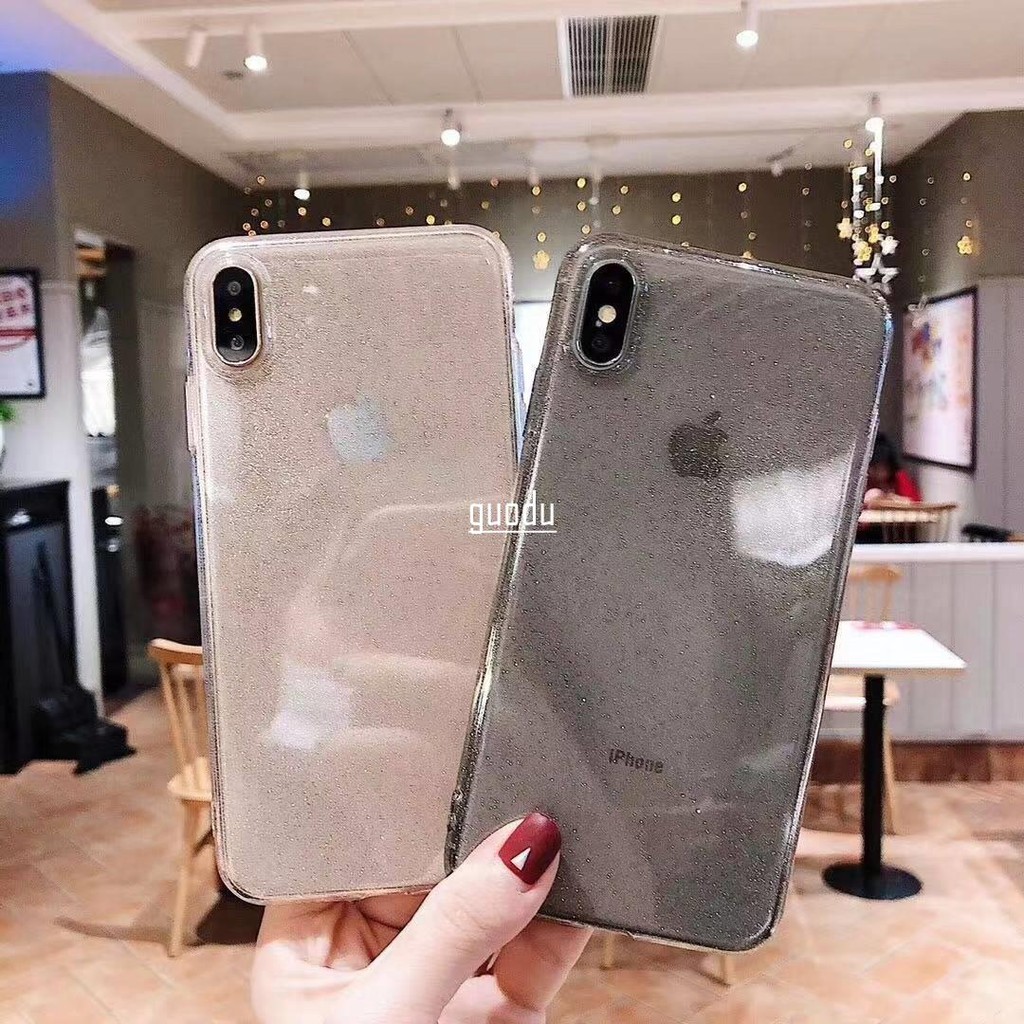 Ốp điện thoại silicone trong suốt dành cho iphone 11/7plus/Xr/8/6splus | BigBuy360 - bigbuy360.vn