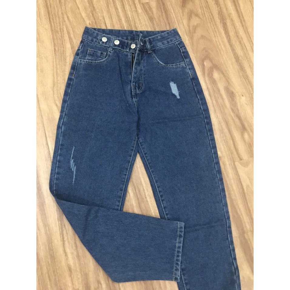 Quần jeans nữ cạp cao MaiAnh.88 quần jean baggy nữ phong cách Street style 3 size S M L | BigBuy360 - bigbuy360.vn
