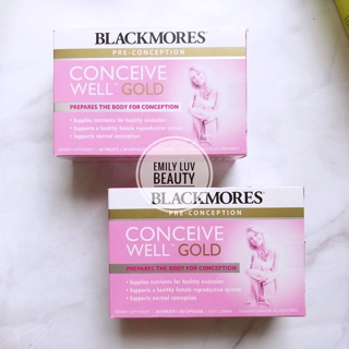 Viên uống tăng khả năng thụ thai Blackmores Conceive Well Gold Úc